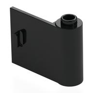Door 1 x 3 x 2 Right - Open Between Top and Bottom Hinge