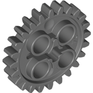 Technic Gear 24 Tooth [New Style with Single Axle Hole][Type 2]