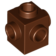Image of part Brick Special 1 x 1 Studs on 4 Sides