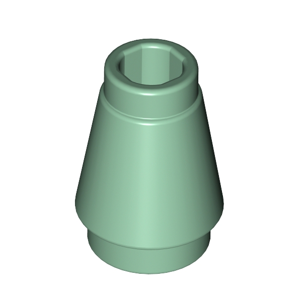 Cone 1 x 1 [Top Groove]