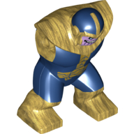 Body Giant, Thanos, Dark Blue Head Covering and Bodysuit and Lavender Face print