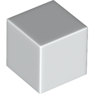 Minifig Head Special, Cube [Plain]