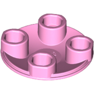 Plate Round 2 x 2 with Rounded Bottom [Boat Stud]