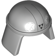 Helmet Imperial Pilot, Smooth with Imperial Logo and Three Black Triangles Print (Imperial Combat Driver)