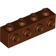 Brick Special 1 x 4 with 4 Studs on One Side