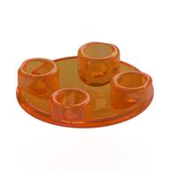 Plate Round 2 x 2 with Rounded Bottom [Boat Stud]