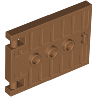 Image of part Door 1 x 5 x 3 with 3 Studs and Handle