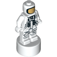 Minifig Trophy Statuette Astronaut Print