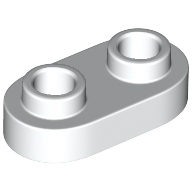 Plate Special 1 x 2 Rounded with 2 Open Studs