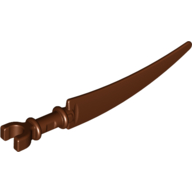 Weapon Sword Scythe Blade with Clip Pommel