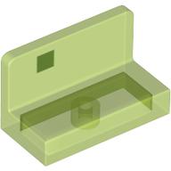 Panel 1 x 2 x 1 [Rounded Corners] with Green Square