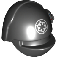 Helmet Imperial Gunner with White Imperial Logo Print