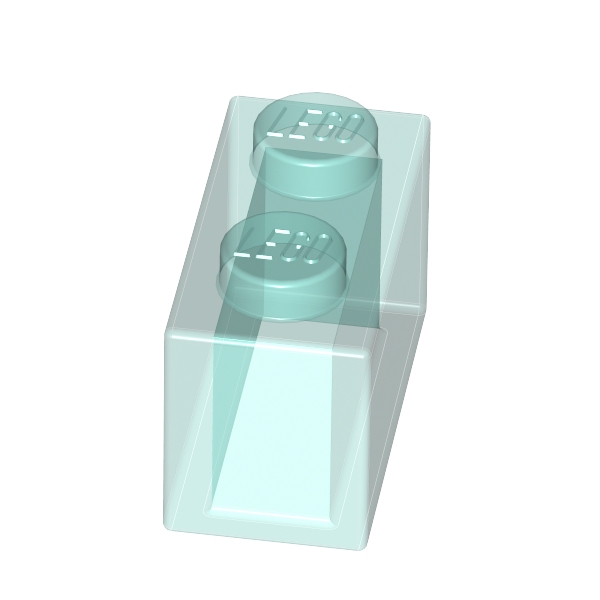 Brick 1 x 2 without Bottom Tube