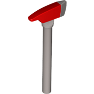 Weapon Axe With Red Head