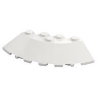 Brick Round Corner 6 x 6 with 33° Slope and Facet Cutout