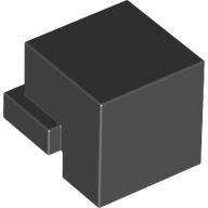 Minifig Head Special, Cube with Rear Ledge [Plain]