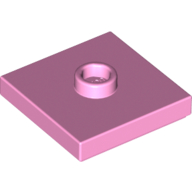 Image of part Plate Special 2 x 2 with Groove and Center Stud (Jumper)