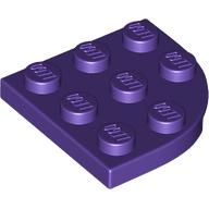 Plate Round Corner 3 x 3
