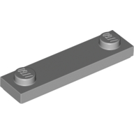 Image of part Plate Special 1 x 4 with 2 Studs with Groove [New Underside]