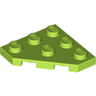Wedge Plate 3 x 3 Cut Corner
