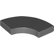 Image of part Tile 2 x 2 Curved, Macaroni
