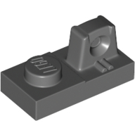 Hinge Plate 1 x 2 Locking with 1 Finger on Top