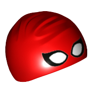 Hat / Swimming Cap with White Spider-Man Eyes