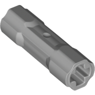 Image of part Technic Driving Ring Connector Smooth [2 rounded and 2 flat side walls]
