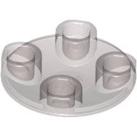 Image of part Plate Round 2 x 2 with Rounded Bottom [Boat Stud]