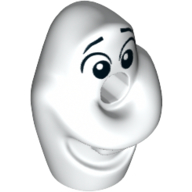 Minifig Head Special Snowman (Olaf)
