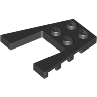 Wedge Plate 4 x 4 with 2 x 2 Cutout