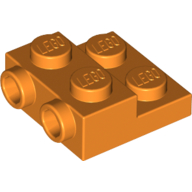 Image of part Plate Special 2 x 2 x 2/3 with Two Studs On Side and Two Raised