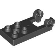 Duplo Plate 2 x 3 with 4 Studs and Reinforced Hinge