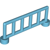Duplo Fence Railing 1 x 6, with 6 Posts