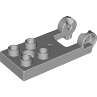 Duplo Plate 2 x 3 with 4 Studs and Reinforced Hinge