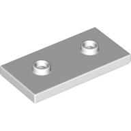 Plate Special 2 x 4 with Groove and Two Center Studs (Jumper)