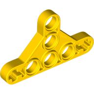 Technic  Liftarm  Modified Triangle Thin 3 x 5 with Short Supports