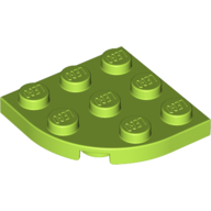 Plate Round Corner 3 x 3