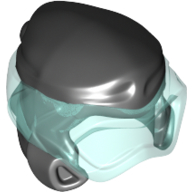 Image of part Wrap with Diving Mask, Trans-Light Blue Pattern