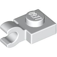 Plate Special 1 x 1 with Clip Horizontal [Thick Open O Clip]