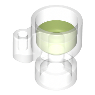 Equipment Stein/Cup with Trans-Bright Green Drink Pattern