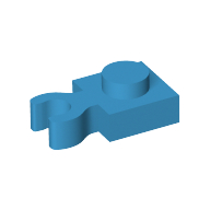 Plate Special 1 x 1 with Clip Vertical [Thick Open O Clip]