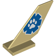 Tail Shuttle with Vet Logo and Paw Print