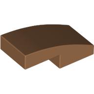 Slope Curved 2 x 1 No Studs [1/2 Bow]