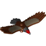 Animal, Bird, Eagle with Red Head Print