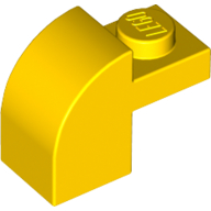 Brick Curved 1 x 2 x 1 1/3 with Curved Top