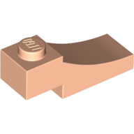 Image of part Brick Curved, 3 x 1 with 1/3 Inverted Cutout
