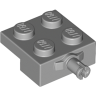 Image of part Plate Special 2 x 2 with Wheel Holder with Widened Center Pin