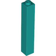 Brick 1 x 1 x 5 with Solid Stud