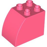 Duplo Brick 2 x 3 x 2 with Curved Top